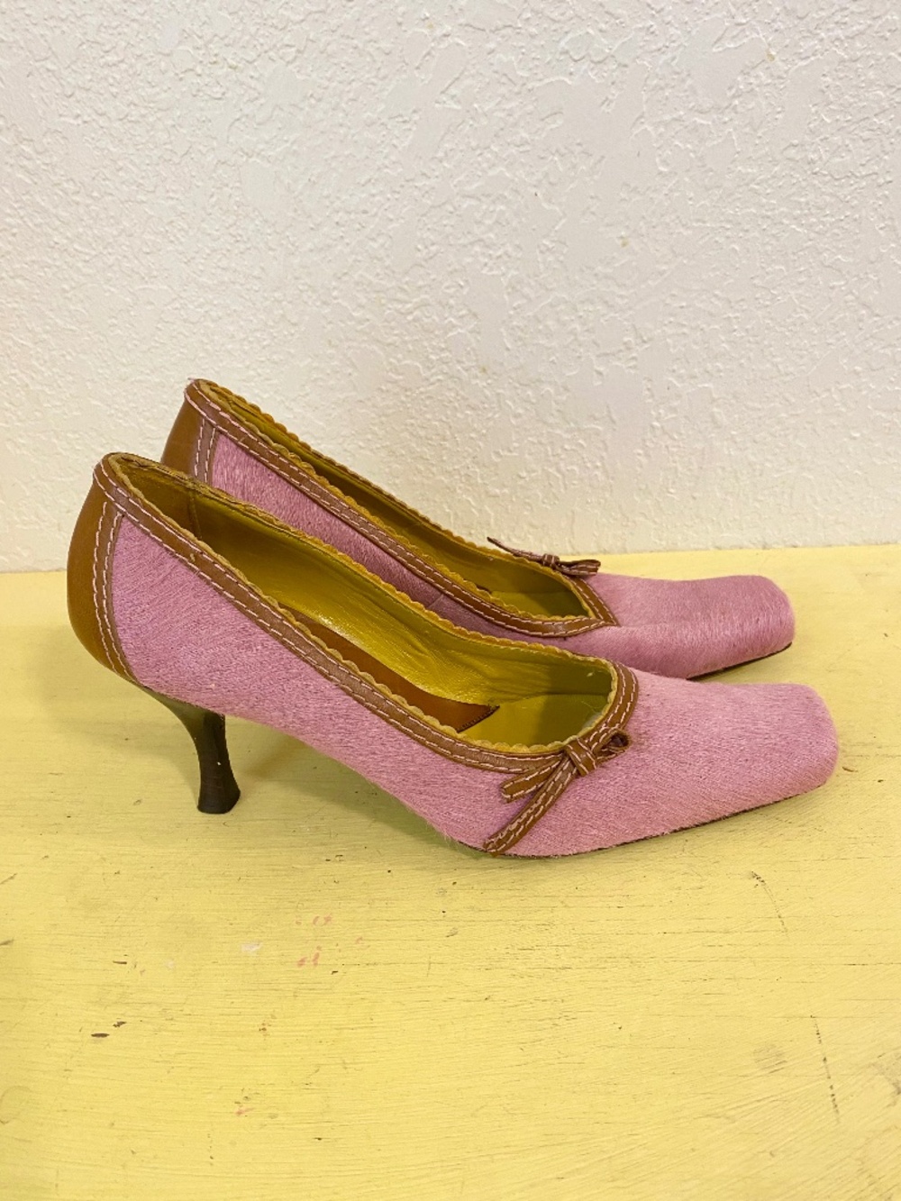 Katie Miller  Size 38 Women’s  Pink Kitten Heels Shoes